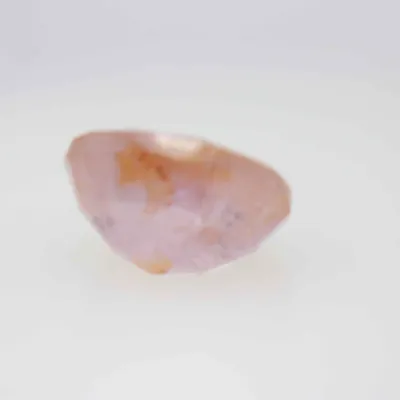 2.2ct Hot Pink Padparadscha Twinning wisp Oval Shape (7.8x6.8x4.5 mm) Unheated gemstone from Sri Lanka