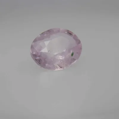 0.8ct Light Pink Sapphire Vs1 Oval Shape (6.2x5.2x2.7 mm) Unheated gemstone from Ceylon