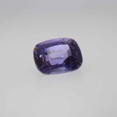 0.85ct Purple Sapphire VSI Fancy Cushion Shape (5.6x4.2x3.3 mm) Unheated gemstone from Ceylon