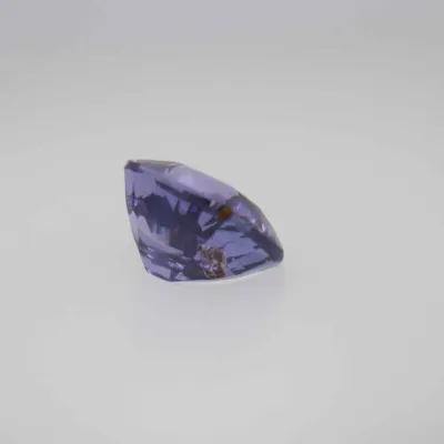 0.85ct Purple Sapphire VSI Fancy Cushion Shape (5.6x4.2x3.3 mm) Unheated gemstone from Ceylon