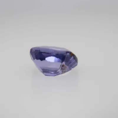 0.85ct Purple Sapphire VSI Fancy Cushion Shape (5.6x4.2x3.3 mm) Unheated gemstone from Ceylon