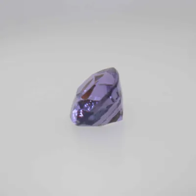 0.85ct Purple Sapphire VSI Fancy Cushion Shape (5.6x4.2x3.3 mm) Unheated gemstone from Ceylon
