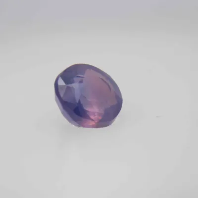 0.85ct Lavender Blush Sapphire VVS Round Shape (0x4.9x5.3 mm) Unheated gemstone from Ceylon