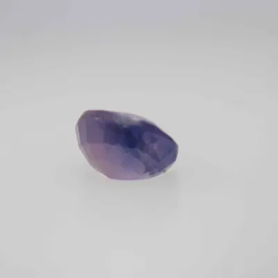 0.85ct Lavender Blush Sapphire VVS Round Shape (0x4.9x5.3 mm) Unheated gemstone from Ceylon