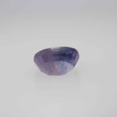 0.85ct Lavender Blush Sapphire VVS Round Shape (0x4.9x5.3 mm) Unheated gemstone from Ceylon