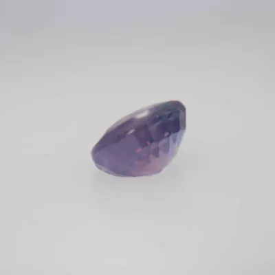 0.85ct Lavender Blush Sapphire VVS Round Shape (0x4.9x5.3 mm) Unheated gemstone from Ceylon