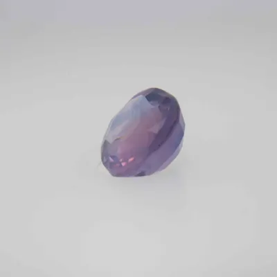 0.85ct Lavender Blush Sapphire VVS Round Shape (0x4.9x5.3 mm) Unheated gemstone from Ceylon