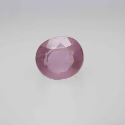 0.6ct Hot Pink Padparadscha VVS Oval Shape (5.2x4.6x3.1 mm) Unheated gemstone from Ceylon