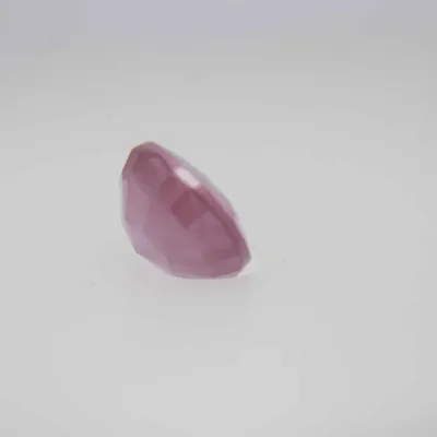 0.6ct Hot Pink Padparadscha VVS Oval Shape (5.2x4.6x3.1 mm) Unheated gemstone from Ceylon