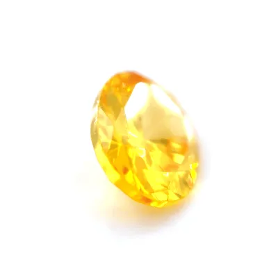 3ct Yellow Sinhalite VVS1 Oval Shape (8.9x6.8x4.2 mm) Unheated gemstone from Sri Lanka