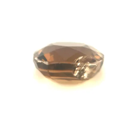 1ct Saddle Brown Zircon Vs1 Cushion Shape (8.98x8.39x5.26 mm) Unheated gemstone from Sri Lanka