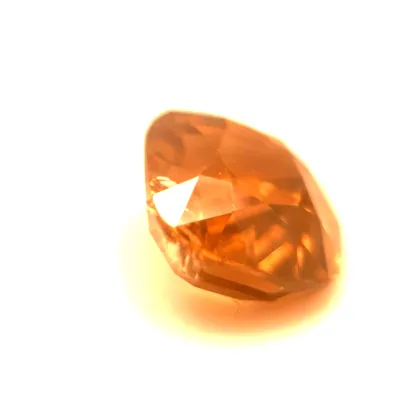 1ct Saddle Brown Zircon Vs1 Cushion Shape (8.98x8.39x5.26 mm) Unheated gemstone from Sri Lanka