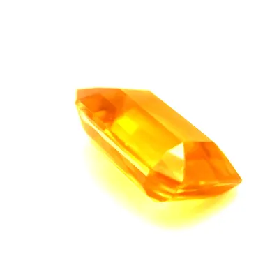 2.10ct Light green to Brownish Yellow Alexandrite Flawless (fl) Emerald Shape (8.76x5.83x3.93 mm) Unheated gemstone from Sri Lanka