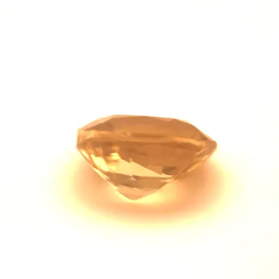 1.31ct Light Goldenrod Yellow Alexandrite VVS Cushion Shape (6.91x5.8x4.09 mm) Unheated gemstone from Sri Lanka