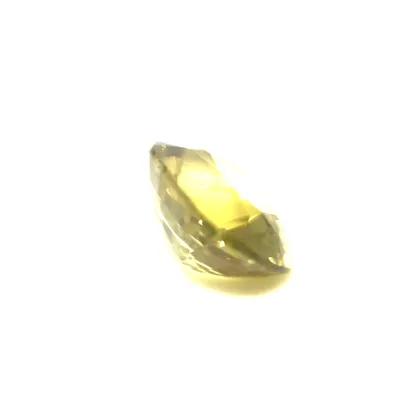 1.31ct Light Goldenrod Yellow Alexandrite VVS Cushion Shape (6.91x5.8x4.09 mm) Unheated gemstone from Sri Lanka