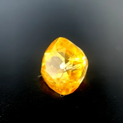 2.85ct Yellow Sapphire Vs Oval Shape (7.9x7.8x6.5 mm) UNHEATED gemstone
