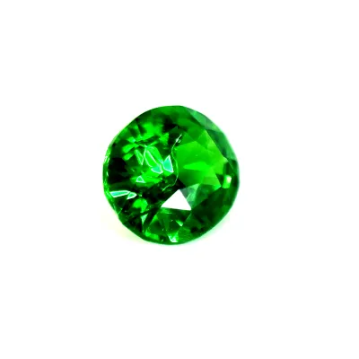 1.1ct Vivid Green Garnet VVS Oval Shape (6.91x5.91x3.82 mm) Unheated gemstone from Sri Lanka