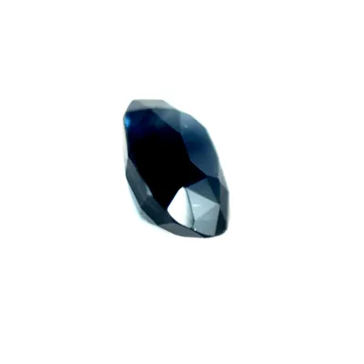 2.10ct Dark Slate Blue Sapphire VVS Antique Cushion Shape (9x6x5 mm) Heated gemstone from Sri Lanka
