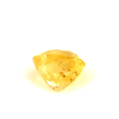 1.4ct Yellow Sapphire Vs - Oval Shape (6.6x5.4x4.9 mm) UNHEATED gemstone from Ceylon