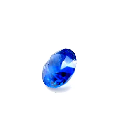 1.35ct Cornflower Blue Sapphire VS (Inclusions not visible to naked eye) Oval Shape (7.2x6.2x3.5 mm) UNHEATED gemstone from Ceylon