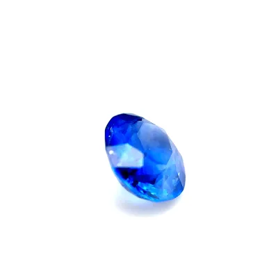 1.35ct Cornflower Blue Sapphire VS (Inclusions not visible to naked eye) Oval Shape (7.2x6.2x3.5 mm) UNHEATED gemstone from Ceylon