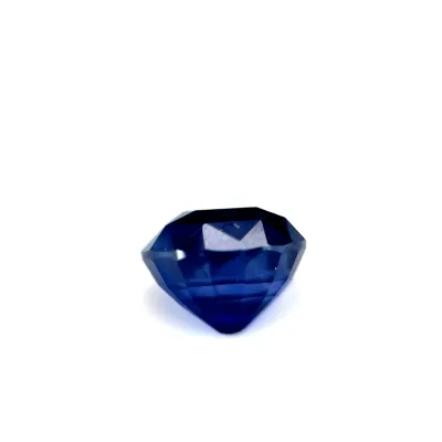 1.2ct Dark Blue Sapphire Vs Oval Shape (5.9x5.5x4.5 mm) HEATED gemstone from Ceylon