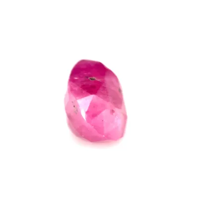3ct Pale Violet Red Ruby Tooth decay Cushion Shape (8.7x6.4x5.5 mm) UNHEATED gemstone from Ceylon