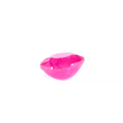 1.45ct Pinkish Red Ruby Cloud Round Shape (6.5x0x3.8 mm) UNHEATED gemstone from Ceylon