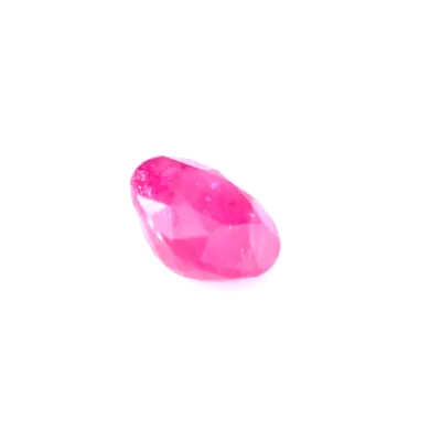 1.45ct Pinkish Red Ruby Cloud Round Shape (6.5x0x3.8 mm) UNHEATED gemstone from Ceylon