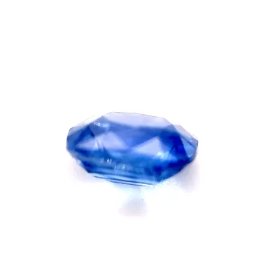 1.25ct Cornflower Blue Sapphire VVS Cushion Shape (6.2x5.6x3.4 mm) UNHEATED gemstone from Ceylon