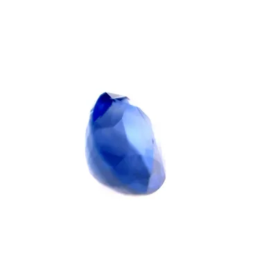0ct Blue Sapphire Vs Oval Shape (7.7x5.5x3.9 mm) UNHEATED gemstone from Ceylon