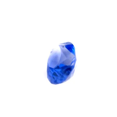 1.25ct Blue Sapphire VVS Oval Shape (6.9x5x3.8 mm) UNHEATED gemstone from Ceylon