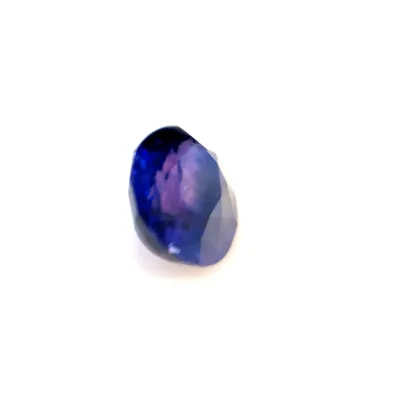 1.25ct Blue Violet Sapphire VVS Oval Shape (7.1x5.2x3.6 mm) UNHEATED gemstone from Ceylon