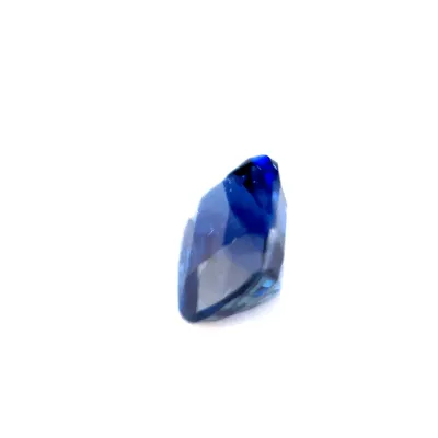 0.85ct Blue Sapphire VVS Cushion Shape (5.9x4x3 mm) UNHEATED gemstone from Ceylon