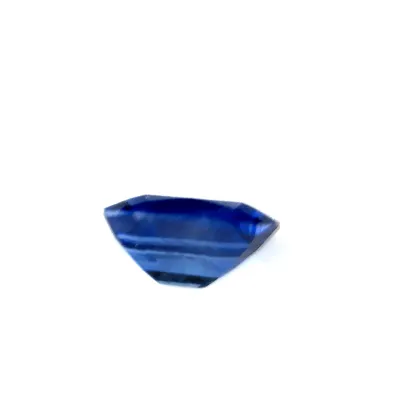 0.85ct Blue Sapphire VVS Cushion Shape (5.9x4x3 mm) UNHEATED gemstone from Ceylon