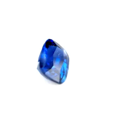 0.85ct Blue Sapphire VVS Cushion Shape (5.9x4x3 mm) UNHEATED gemstone from Ceylon