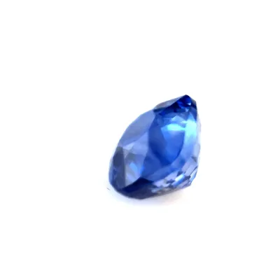 1.05ct Blue Sapphire Vs Cushion Shape (5.3x5.1x3.6 mm) UNHEATED gemstone from Ceylon