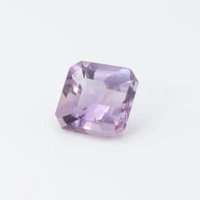 3.85ct Purple Amethyst VVS Antique Cushion Shape (9.5x9.5x6.3 mm) Unheated gemstone from Ceylon