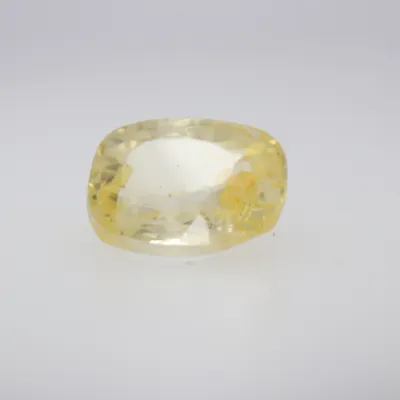 1.3ct Yellow Sapphire VVS1 Emerald Shape (6.7x5.2x3.6 mm) Unheated gemstone from Sri Lanka