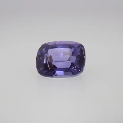 0.85ct Purple Sapphire VSI Fancy Cushion Shape (5.6x4.2x3.3 mm) Unheated gemstone from Ceylon