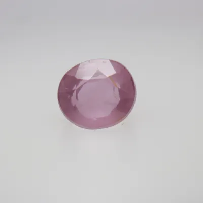 0.6ct Hot Pink Padparadscha VVS Oval Shape (5.2x4.6x3.1 mm) Unheated gemstone from Ceylon