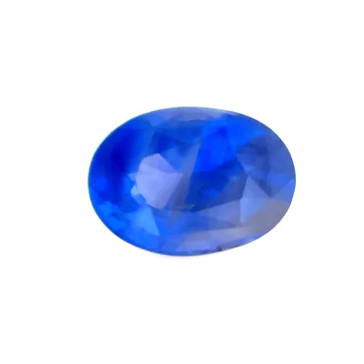 0ct Blue Sapphire Vs Oval Shape (7.7x5.5x3.9 mm) UNHEATED gemstone from Ceylon