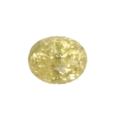 3.7ct Yellow Sapphire SI2 Oval Shape (9.8x7.5x7.2 mm) UNHEATED gemstone